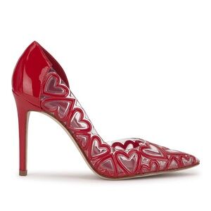 Jessica Simpson Red Heart Heels